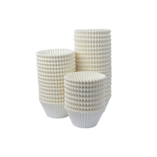 White Cupcake Cases - Bulk 1000 Cases - 51 x 44mm