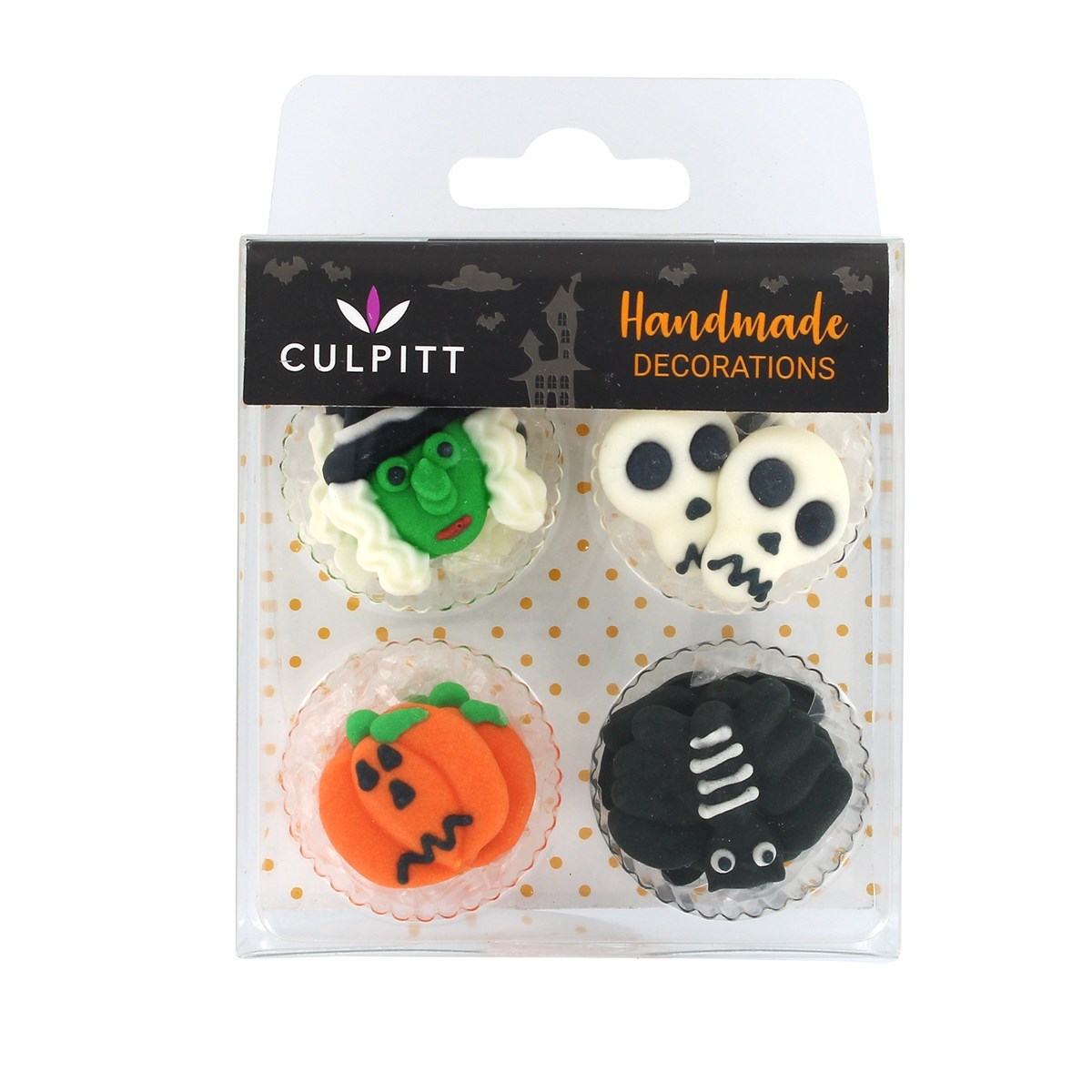 Assorted Halloween Cake Cupcake Sugar Pipings