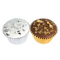 Sugarflair Silver Leaf Sheet Cake Cupcake