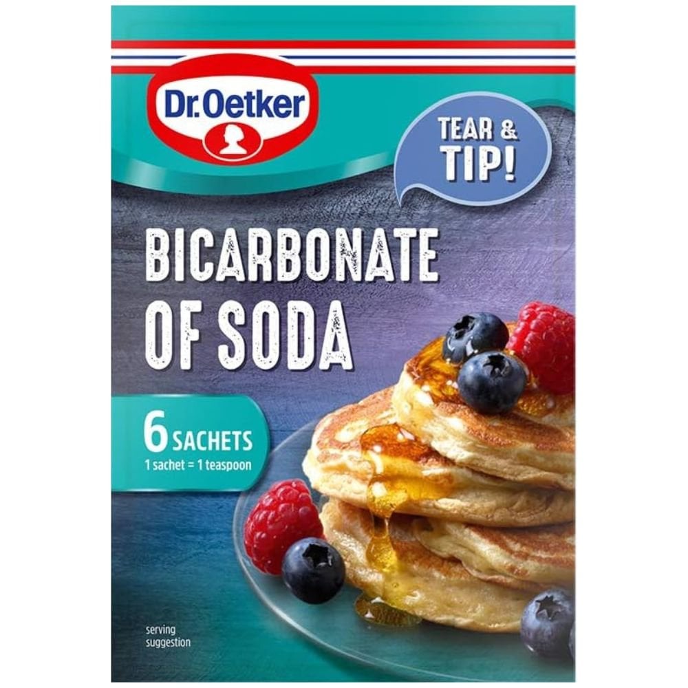 Bicarbonate Of Soda Sachet Baking Cakes Raising Rising Agent Dr. Oetker 7g x 6