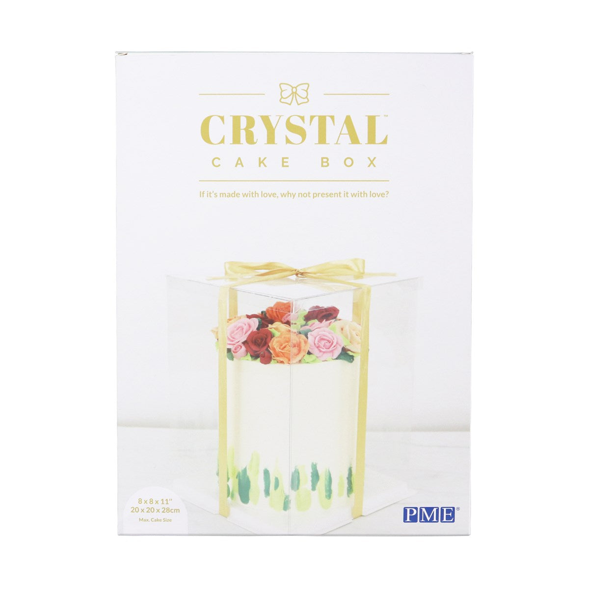 PME Crystal Cake Box - Choose your Size