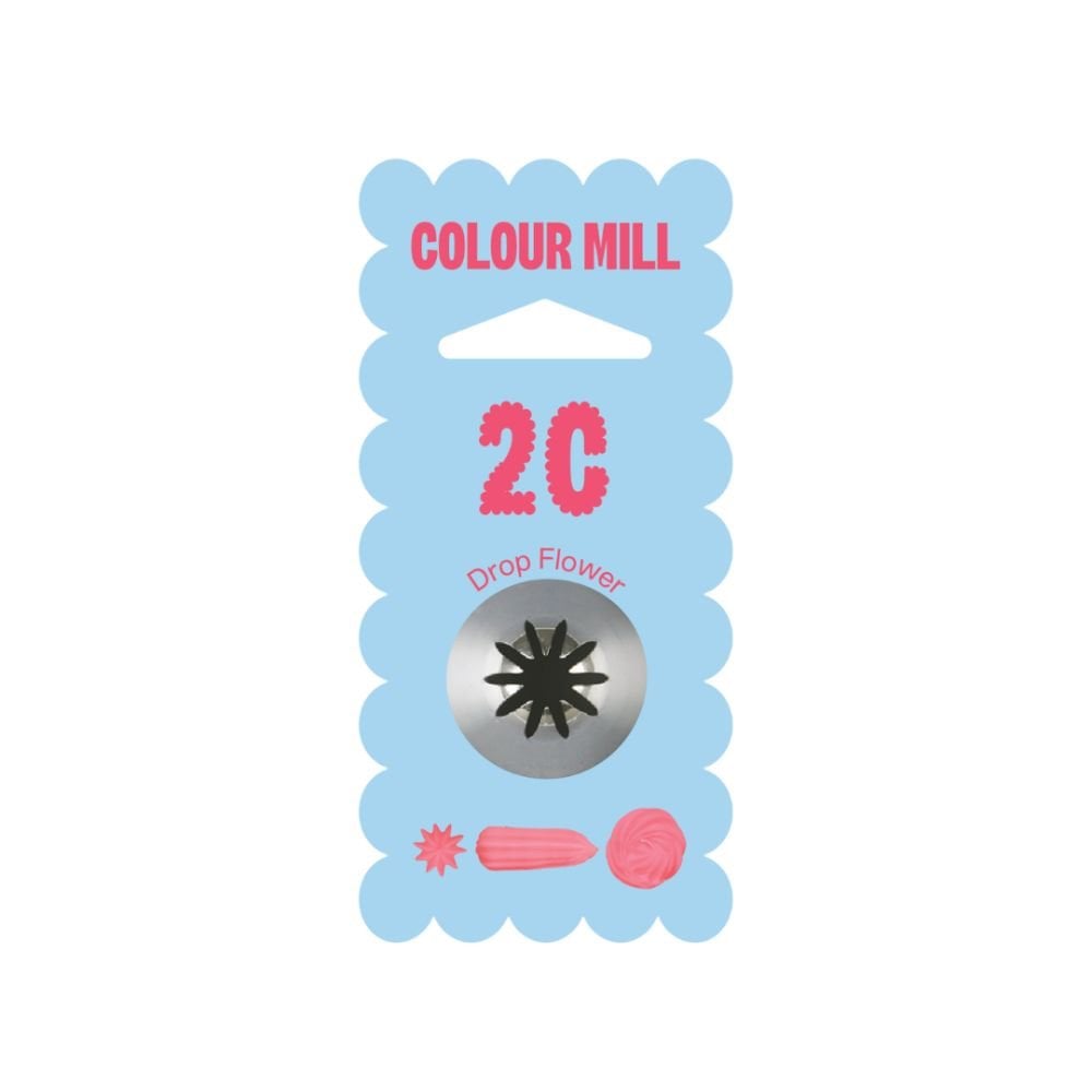 Piping Tips Nozzles Icing Buttercream Decorating Baking Colour Mill. 10 Styles To Choose From.