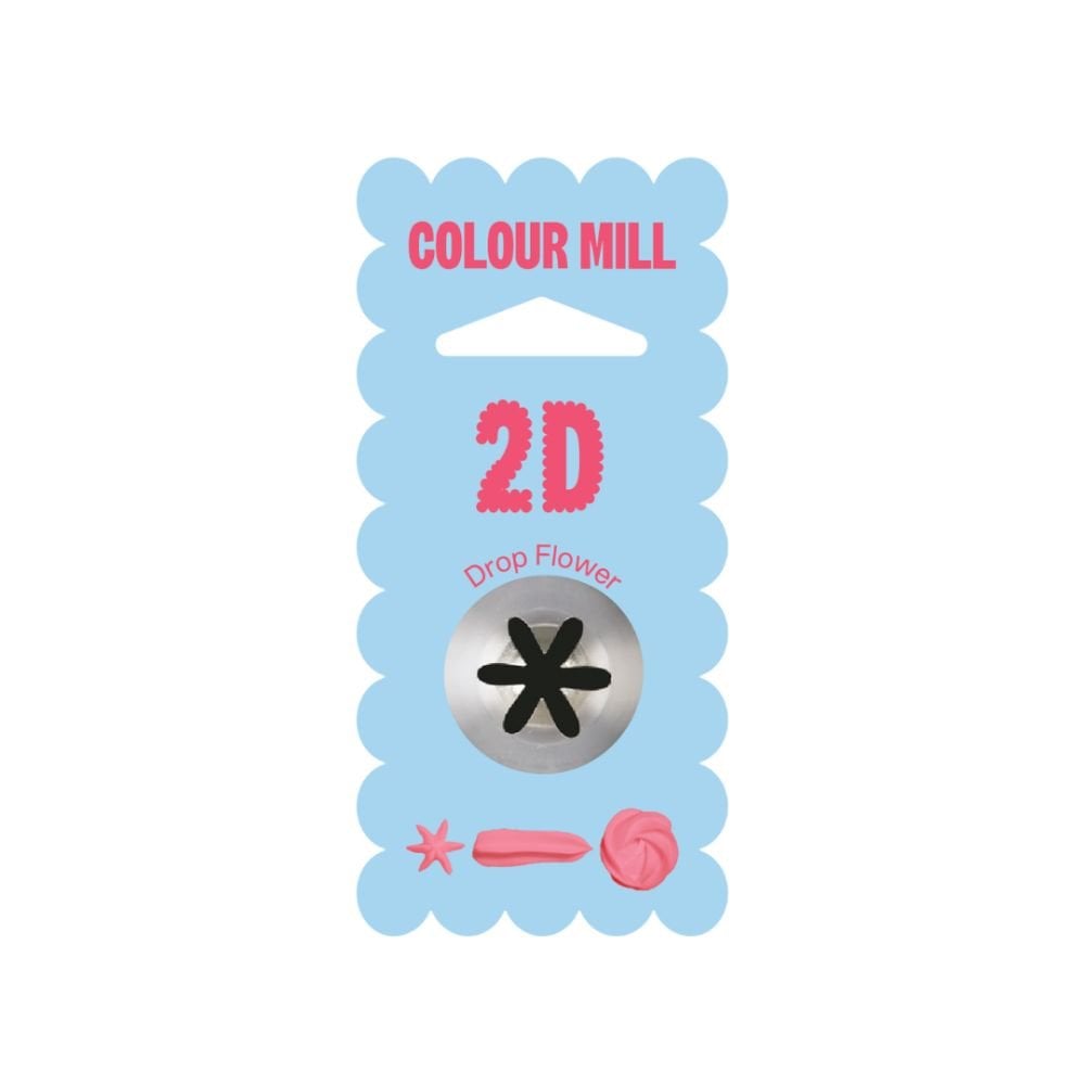 Piping Tips Nozzles Icing Buttercream Decorating Baking Colour Mill. 10 Styles To Choose From.