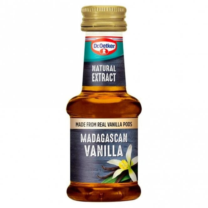 Dr. Oetker Madagascan Vanilla Extract 35ml. Suitable for Vegetarians & Vegans