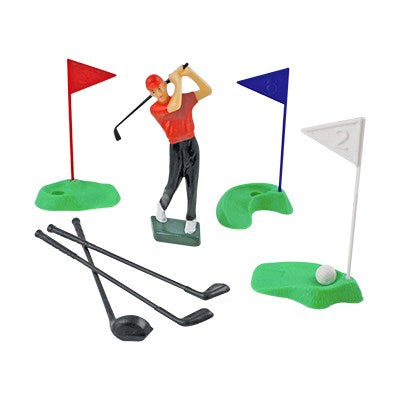 Golf Cake Topper Set of 13