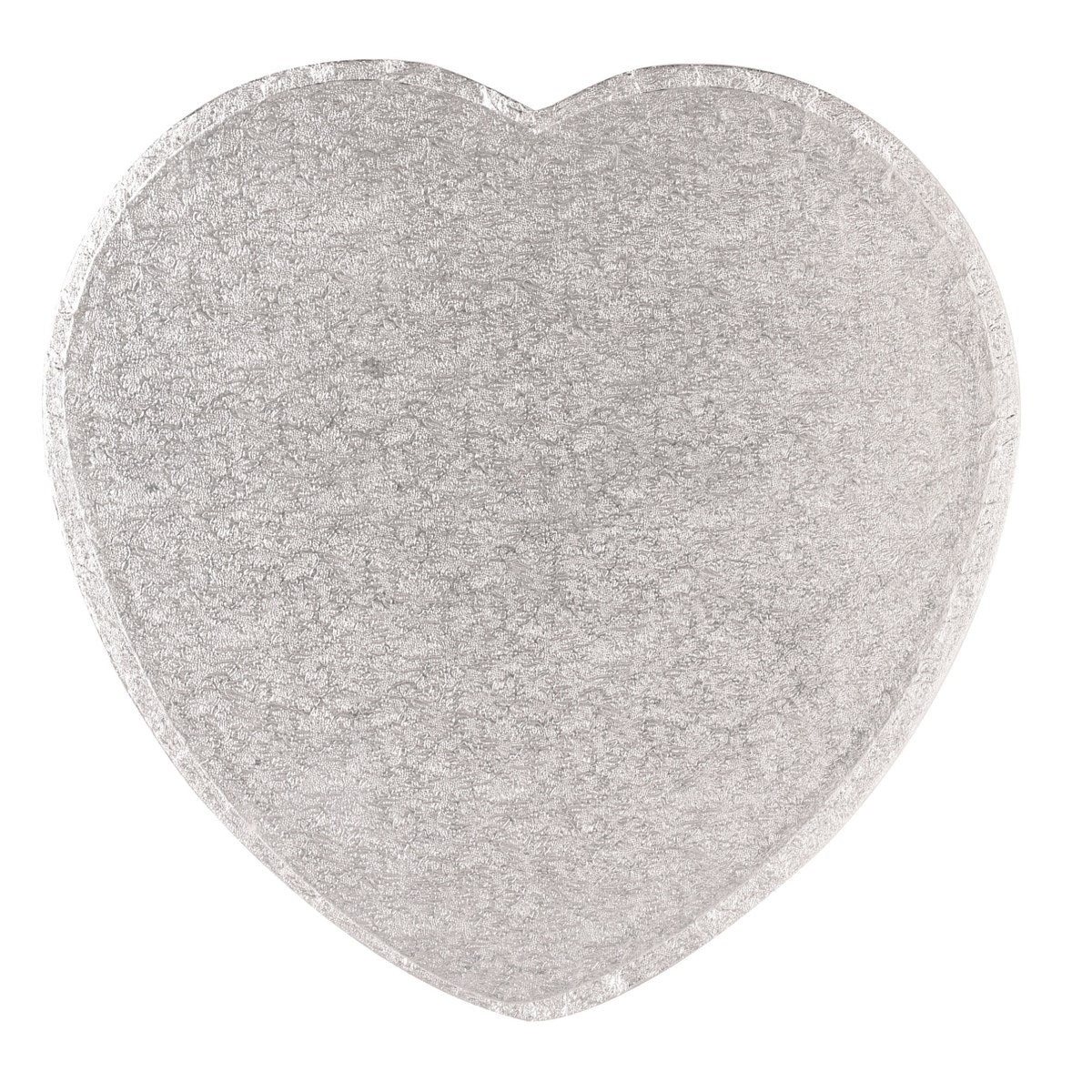 Heart shaped Cake Drum 12mm Thick - Silver or Gold