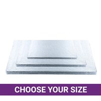 Rectangular Shaped Cake Board Drum 12mm Thick - Choose your size and quantity