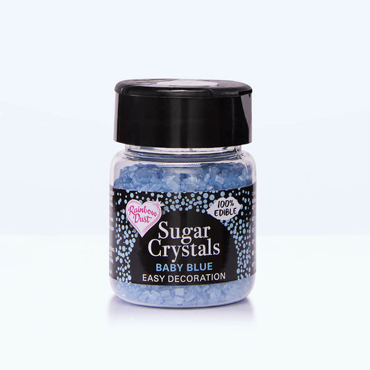 Rainbow Dust Sugar Crystals 50g Cake Cupcake - Choose your colour