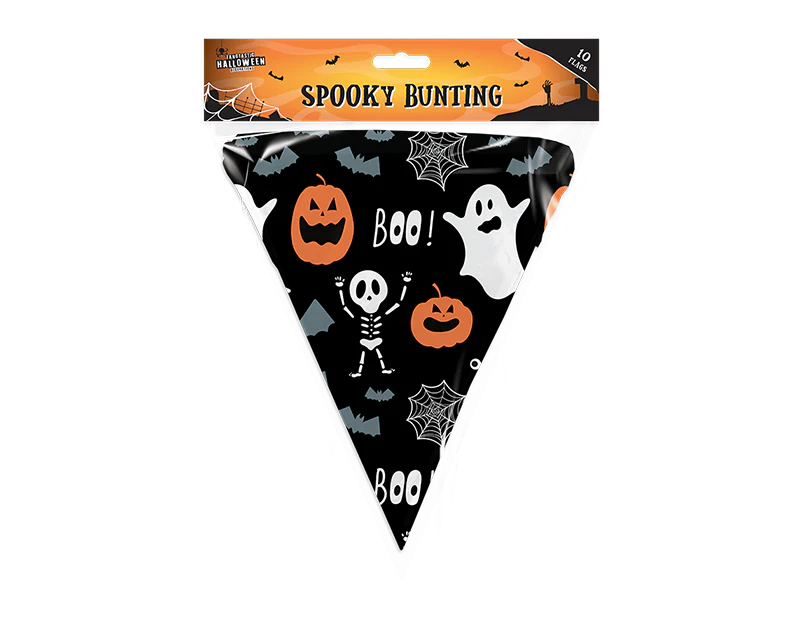 Ultimate 7pc Halloween Party Set Pumpkin & Ghost Supply Kit Decoration Tableware