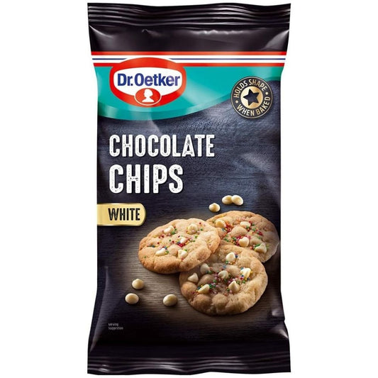 Chocolate Chips Milk White Dark Baking Cooking Dr. Oetker Cookies Brownies 100g