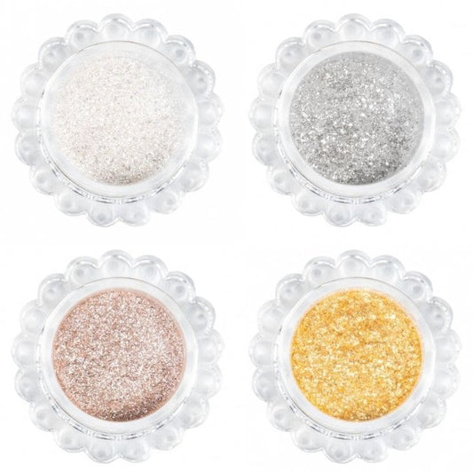 Edible Glitter Cake Decoration Cupcakes Sparkle Colour Mill Glitz Blend 10ml. 4 Colours To Choose From.