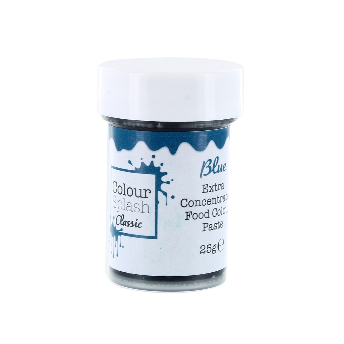 Food Colouring PASTE Icing Cake Extra Concentrated Colour Splash 25g. Available in Red, Yellow, Pink, Green, Light Green, Purple, Lilac, Blue, Light Blue, Black, Gold and Brown