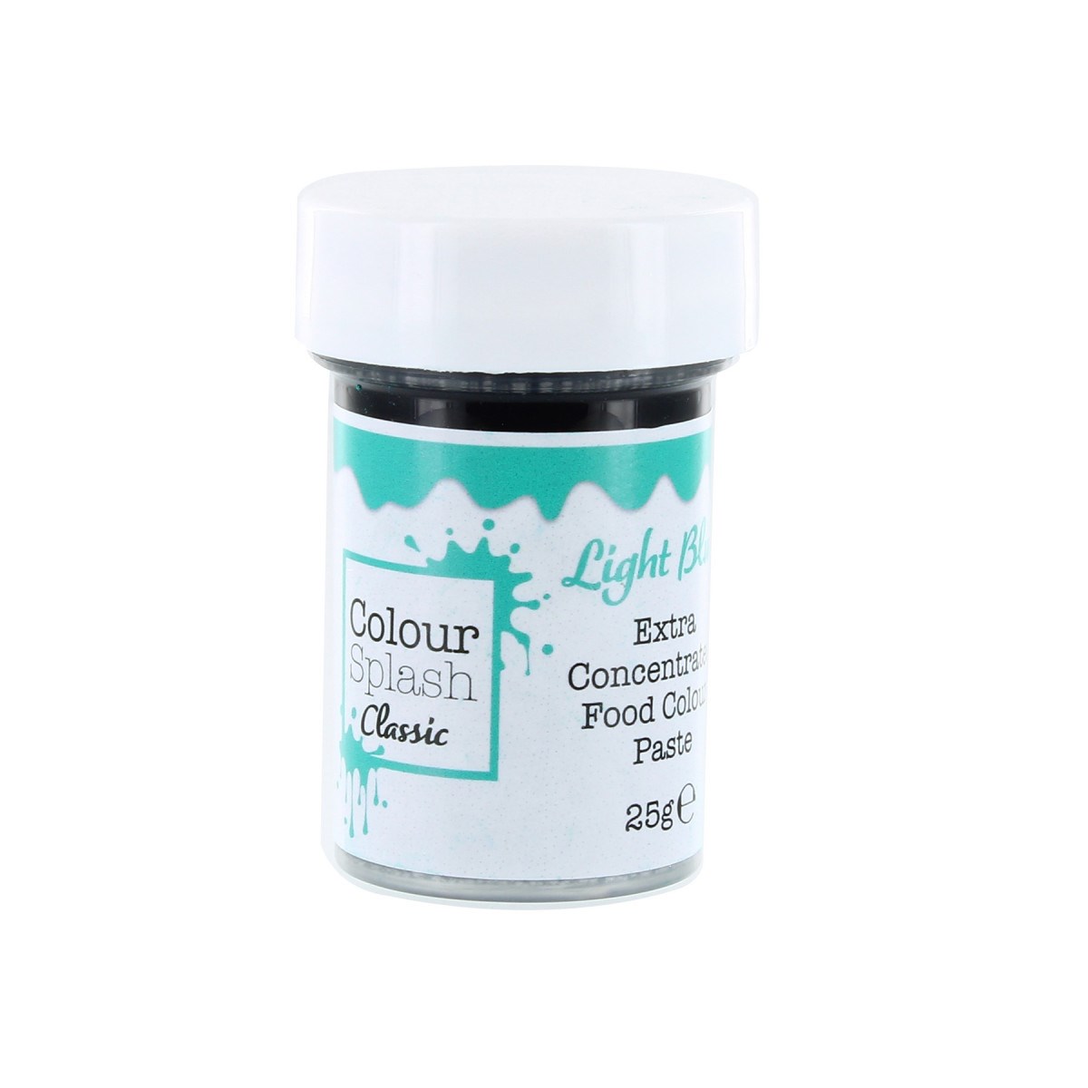 Food Colouring PASTE Icing Cake Extra Concentrated Colour Splash 25g. Available in Red, Yellow, Pink, Green, Light Green, Purple, Lilac, Blue, Light Blue, Black, Gold and Brown