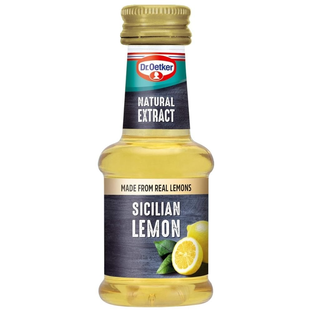 Sicilian Lemon Extract Food Flavouring Baking Cooking Natural Dr. Oetker 35ml