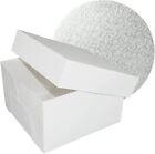 Silver Cake Drum 12mm Thick and Box Set COMBO - Choose your Size and Shape