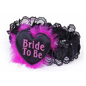 Hen Party Bride To Be Garter White, Pink or Purple