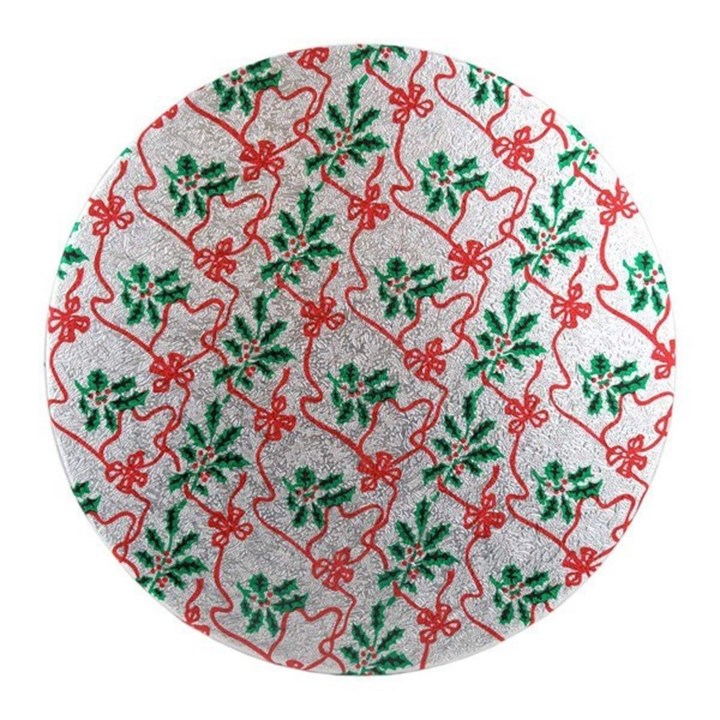 Christmas Cake Drum/Board ROUND 10" 12mm Thick. Choose from 4 Brilliant Festive Designs