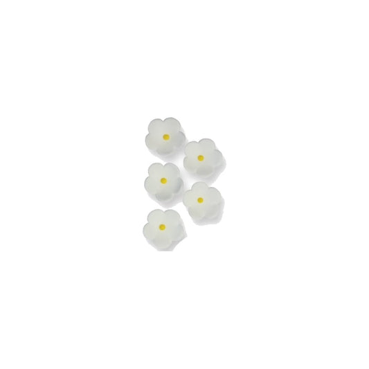 100 Pk or 400 Pk White Sugar Small Flowers Blossoms Cake Cupcake Edible Decorations. Great for Weddings, Birthdays, Christenings and Other Celebrations.