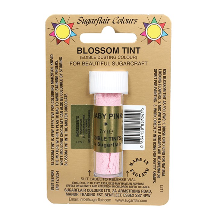 Sugarflair Blossom Tint Cake Cupcake - Choose Your Colour