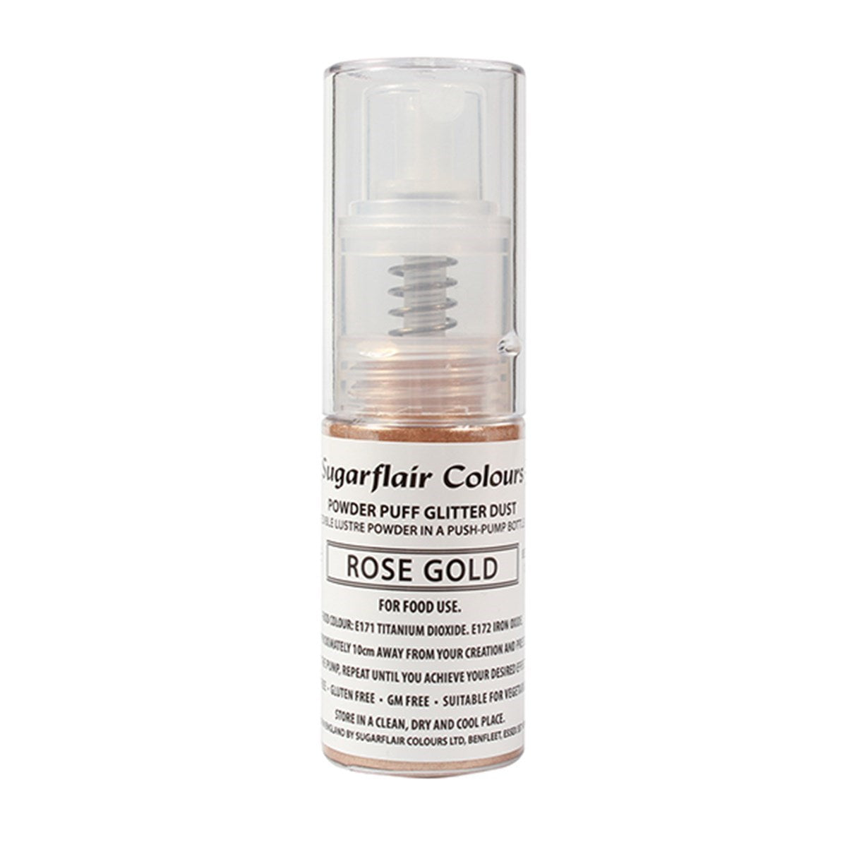 Sugarflair Pump Sprays 10g Cake Cupcake - Choose Your Colour