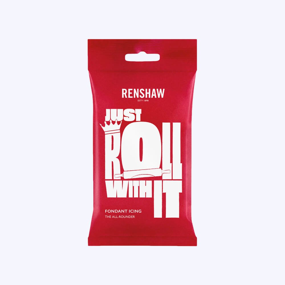 Renshaw ‘Just Roll With It’ The All Rounder Fondant Icing 250g Cake Cupcake - Choose your colour